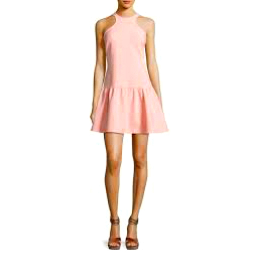 Likely Leila Drop Waist Ruffle Dress